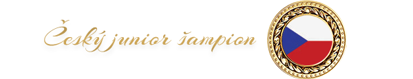 Český junior  šampion